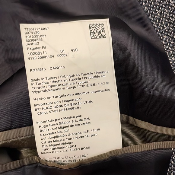 Hugo Boss - Slimfit Herringbone- Sport Jacket - Picture 14 of 15